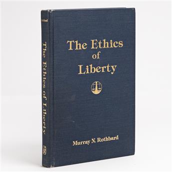 (ECONOMICS.) ROTHBARD, MURRAY N. The Ethics of Liberty.